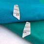Personalised Sterling Silver Windsurfer Cufflinks, thumbnail 5 of 6