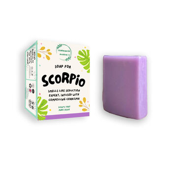 Scorpio Gifts Funny Zodiac Soap For Scorpio, 3 of 5