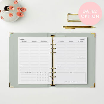 Personalised Make It Happen Life Planner, 6 of 12
