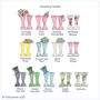 Welly Boot Wedding Stationery Bundle, thumbnail 3 of 7