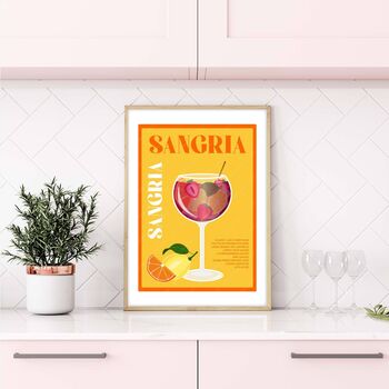 Sangria Cocktail Print, 3 of 5