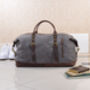 Canvas Classic Holdall Duffel Bag, thumbnail 4 of 12