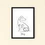 Jack Russell Personalised Wall Art, thumbnail 2 of 9