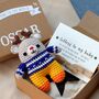 Personalised Baby Keepsake Box With Pocket Animal Toy, thumbnail 3 of 6