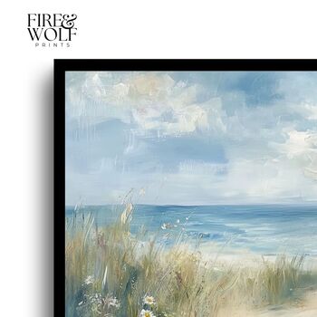 A4 Art Print | Coastal Wall Art | Calm Home Decor For Seaside Interiors, 7 of 12