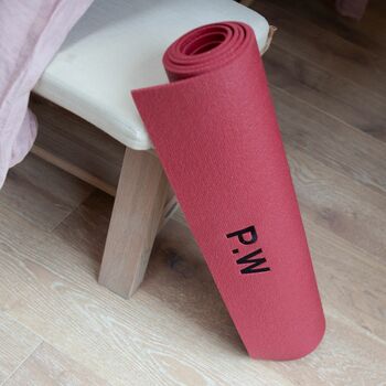 Goji Red Yoga Mat, 6 of 6