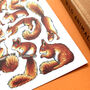Red Squirrels Wildlife Watercolour Postcard, thumbnail 5 of 10