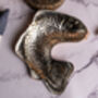 Solid Copper Fish Shaped Cake Mold And Wall Decor, thumbnail 8 of 8