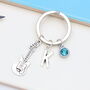 Guitar Personalised Keyring, Music Teacher Gift, thumbnail 1 of 8