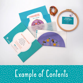 Lavender Embroidery Kit, 4 of 7