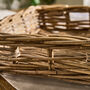 Square Rattan Serving Basket Tray, thumbnail 3 of 5