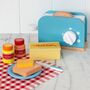 Wooden Toy Breakfast Toaster Playset, thumbnail 1 of 6