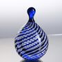 Handmade Triangolo Piatto Hand Blown Glass Sculpture, thumbnail 9 of 12