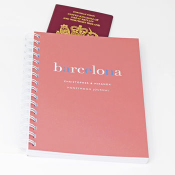 Personalised Travel Or Holiday Journal Or Notebook, 6 of 11