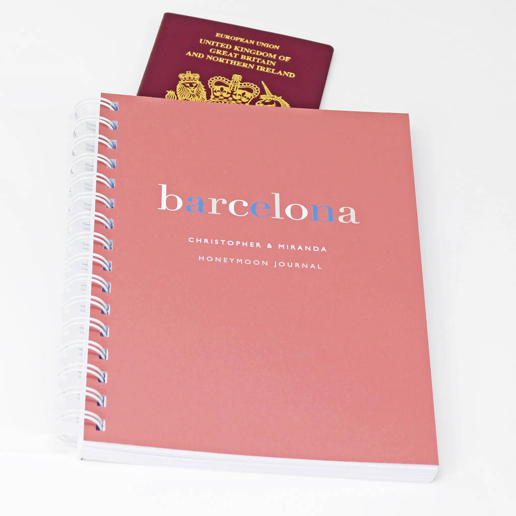 Personalised Travel Or Holiday Journal Or Notebook, 1 of 11