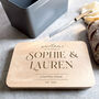 Personalised Bread Storage Bin With Engraved Wooden Lid, thumbnail 1 of 6