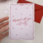 Obsessed With You Valentine Card For Wife Or Husband, thumbnail 2 of 3