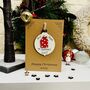 1st Christmas New Home 2025 Bauble Card, thumbnail 2 of 5