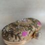 Gold Oval Clutch Bag, thumbnail 8 of 10