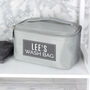 Personalised Classic Grey Makeup Wash Bag Vanity Case, thumbnail 5 of 7