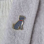 Staffie Christmas Dog Pin, thumbnail 2 of 3
