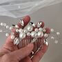 Pearl And Crystal Bridal Hair Comb, thumbnail 11 of 12