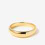 Gold Dome Ring, Minimalist Women's Jewellery, thumbnail 2 of 7