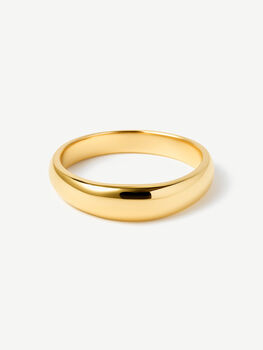 Gold Dome Ring, Minimalist Women's Jewellery, 2 of 7