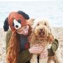 Dog Hand Knitted Woollen Animal Hat, thumbnail 1 of 6