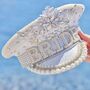 Hen Party Pearl Embelished Bride Hat, thumbnail 3 of 8