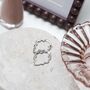Sterling Silver Casablanca Hoops, thumbnail 7 of 9