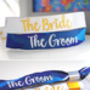 Bride And Groom Wedding Hen Stag Party Wristbands, thumbnail 6 of 8