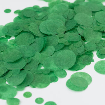 Dark Green Wedding Confetti | Biodegradable Confetti, 3 of 6