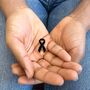 Black Awareness Ribbon Bracelet Wristband, thumbnail 9 of 10