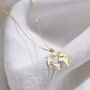 Petite 9ct Gold Globe Travel Charm Necklace, thumbnail 1 of 5