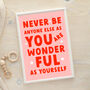 Colourful Positivity Print For Kids Or Adults, thumbnail 6 of 9