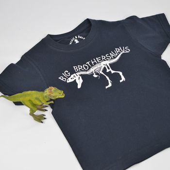 'Big Brothersaurus' Dinosaur Announcement T Shirt, 4 of 5