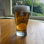 Personalised 50th Birthday Gift Star Pint Glass, thumbnail 4 of 5