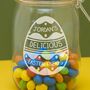 Your Own Message Personalised Easter Treat Jar, thumbnail 3 of 5