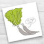Funny Slug R' Us Organic Friend Card, thumbnail 1 of 2