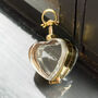 Gold Heart Shaped Locket Necklace Gift, thumbnail 1 of 6