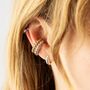 Twist And Shout Chunky Ear Cuff, thumbnail 1 of 6