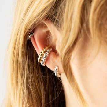 Twist And Shout Chunky Ear Cuff, 5 of 6