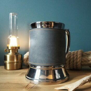 Leather Wrapped Tankard, 6 of 9