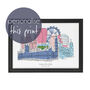 London Graduation Personalised Print, thumbnail 1 of 5