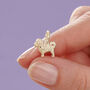 Cavapoo Solid 9ct Gold Dog Charm, thumbnail 1 of 7