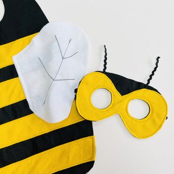 Felt Bumble Bee Costume For Kids And Adults, 2 of 7