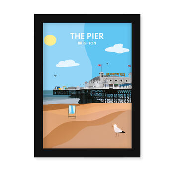 The Pier Brighton Framed Print, 6 of 6