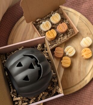 Halloween Wax Melt Burner Set For Halloween Decor, 8 of 8