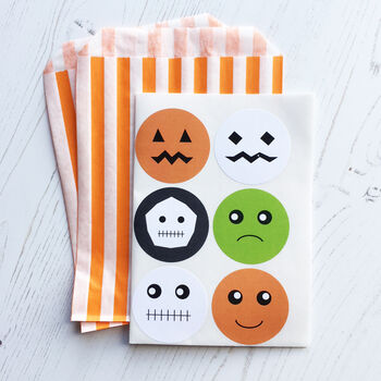 Spooky Halloween Party Bags And Stickers, 5 of 5